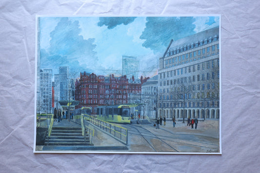St Peters Square Manchester | Limited Edition Print
