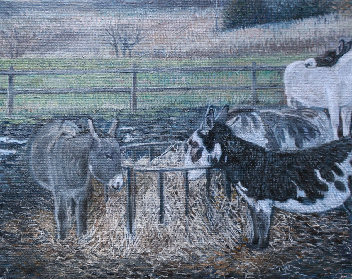 Lancashire Donkeys | Original Painting