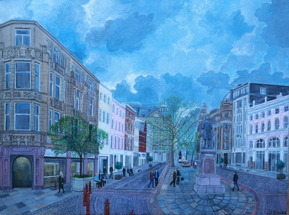 St Anne's Square Manchester | Original Painting