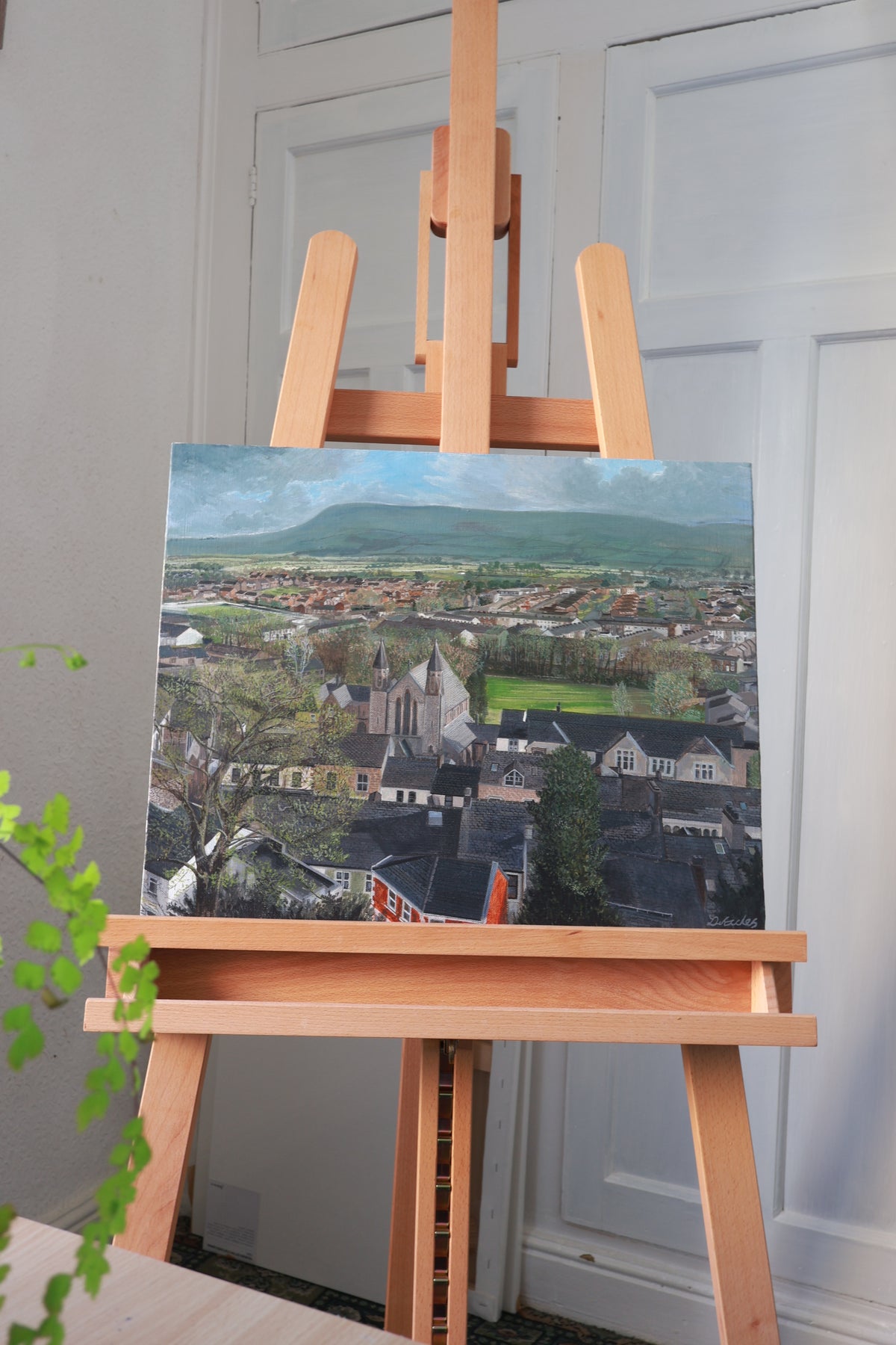 View From Clitheroe Castle | Original Painting