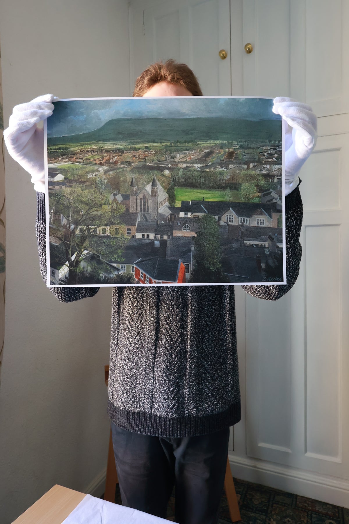 View From Clitheroe Castle | Framed Limited Edition Print