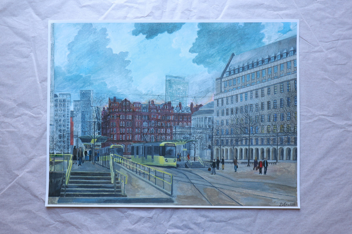 St Peters Square Manchester | Limited Edition Print