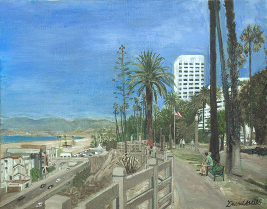 Santa Monica CA | Framed Limited Edition Print