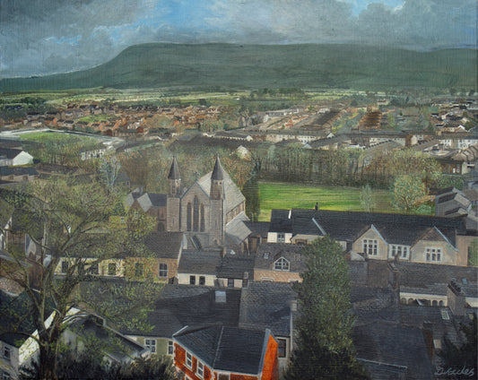 View From Clitheroe Castle | Framed Limited Edition Print
