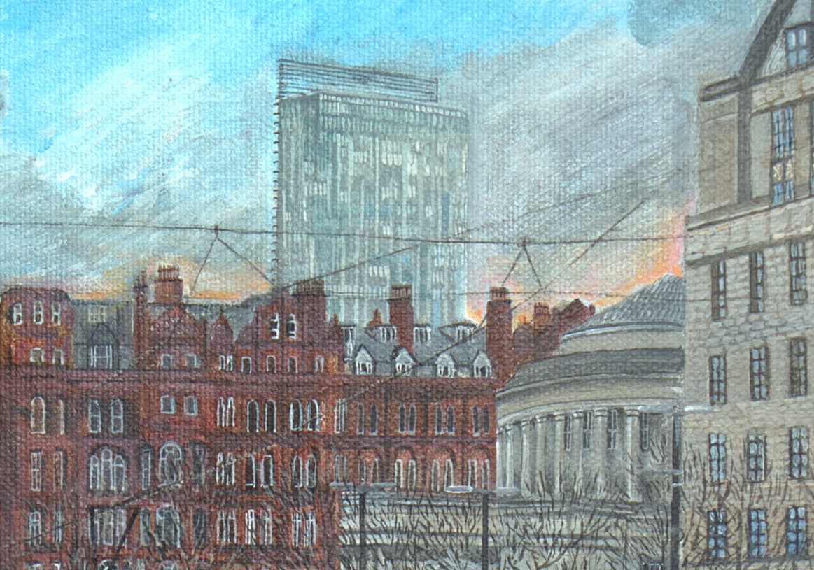 St Peters Square Manchester | Original Painting
